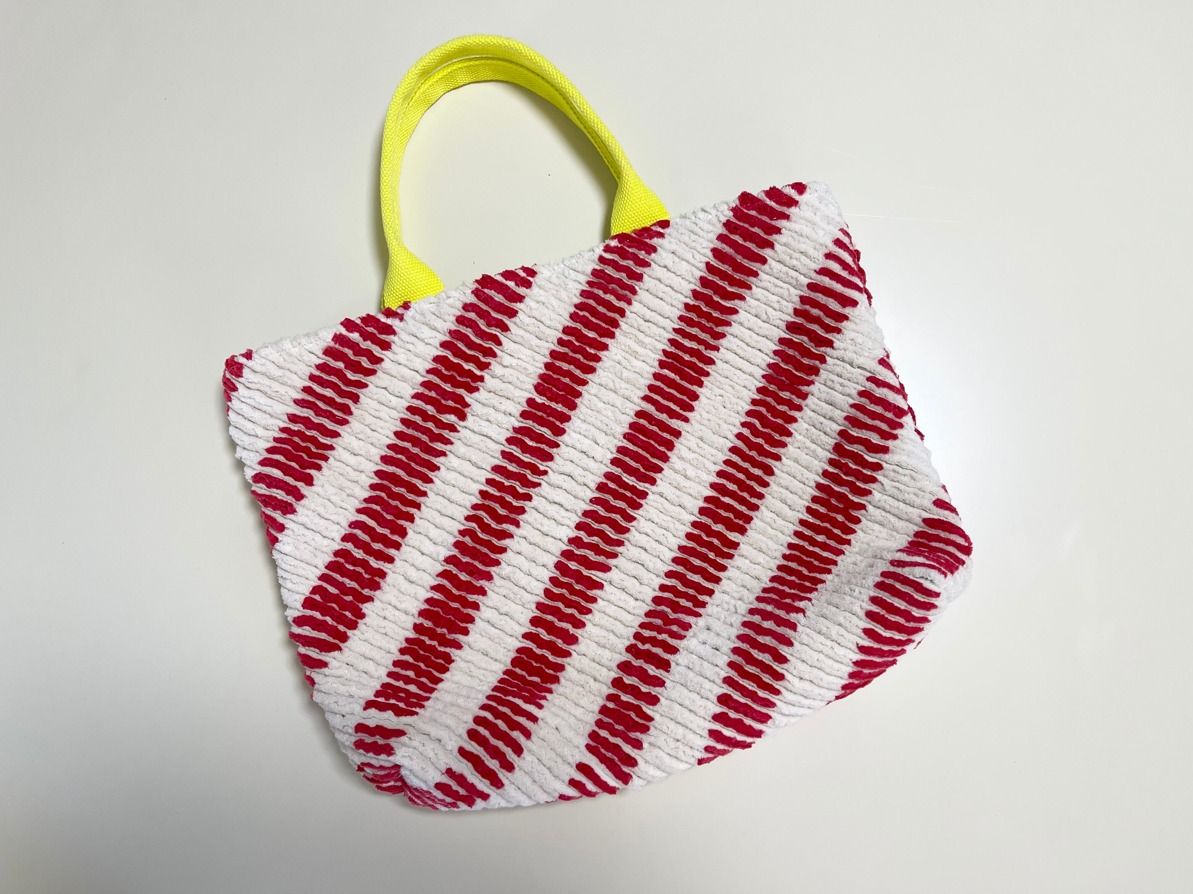 ハンドメイド】スラッシュキルト トートバッグ ハンバーガー 