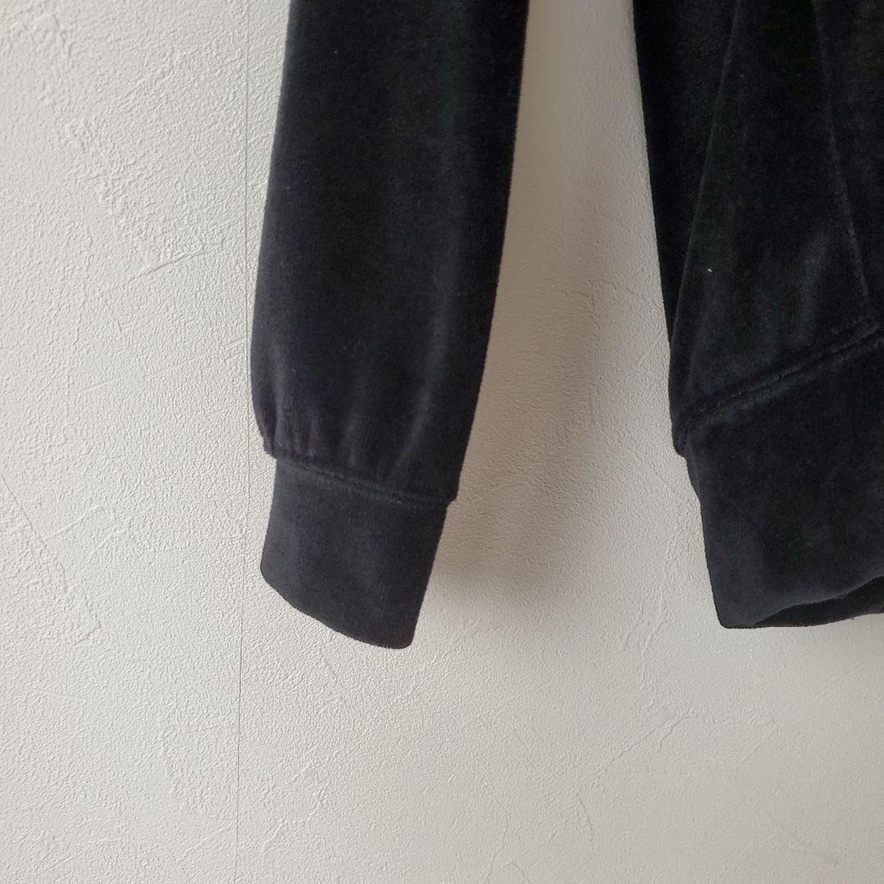 【USED】パーカー　ベロア生地 Sサイズ