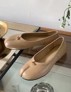 【26ss】Center-slit Flat shoes_5colors