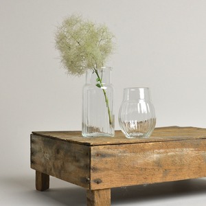 リューズガラス クレーライン フラワーベース クルードS〈花瓶 / ボトル / ディスプレイ 〉