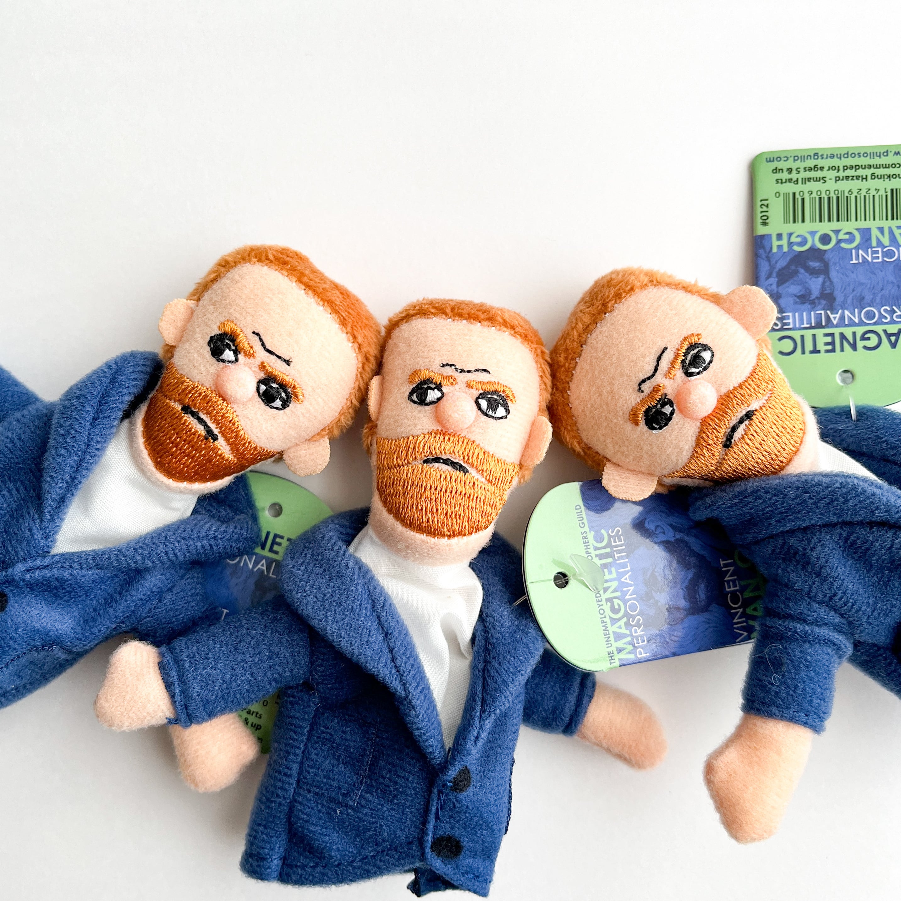 ukさん専用 ゴッホ展ぬいぐるみ2点 ゴッホ マグネティックパペット