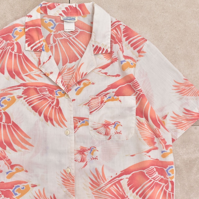 70～80s USA Levi's allover pattern aloha shirt