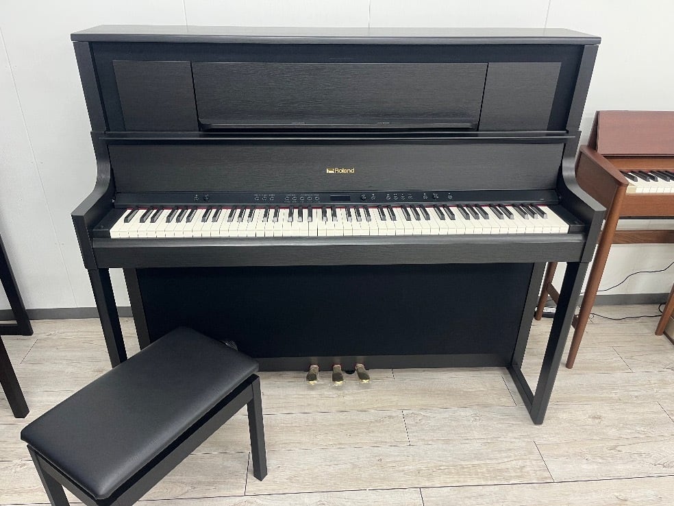 ★60199【電子ピアノ】ROLAND LX708GPKR 21年製