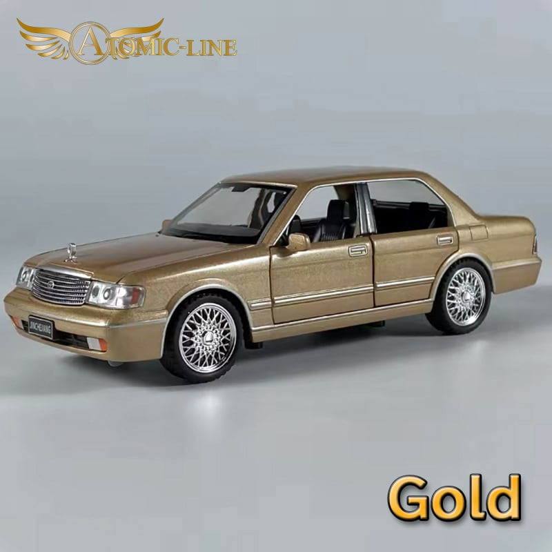 10代目 クラウン S15#型 1/32 ミニカー 全3色 ライト点灯 エンジン