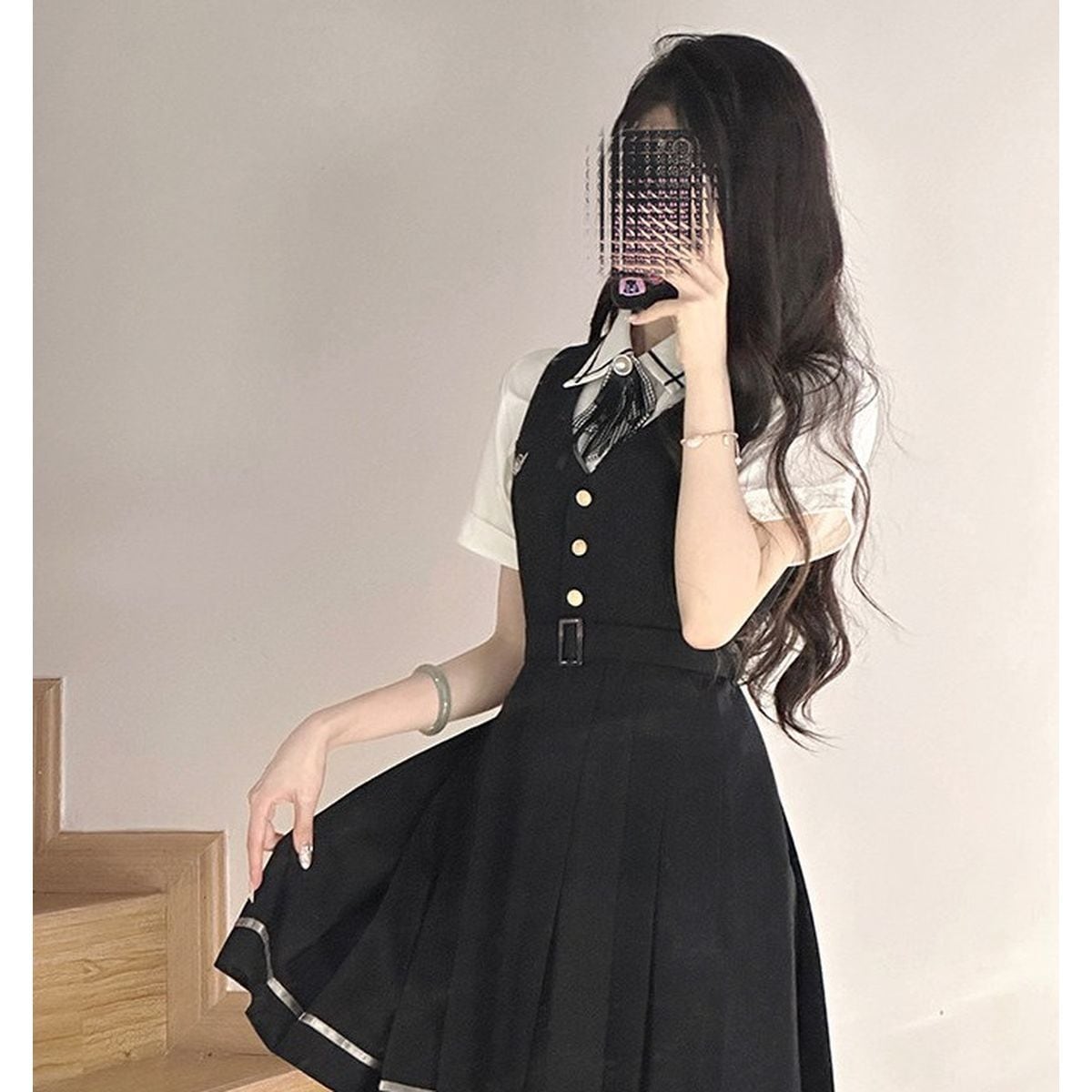 ショートジャケット付き制服セットアップ | Maiden's Rêve