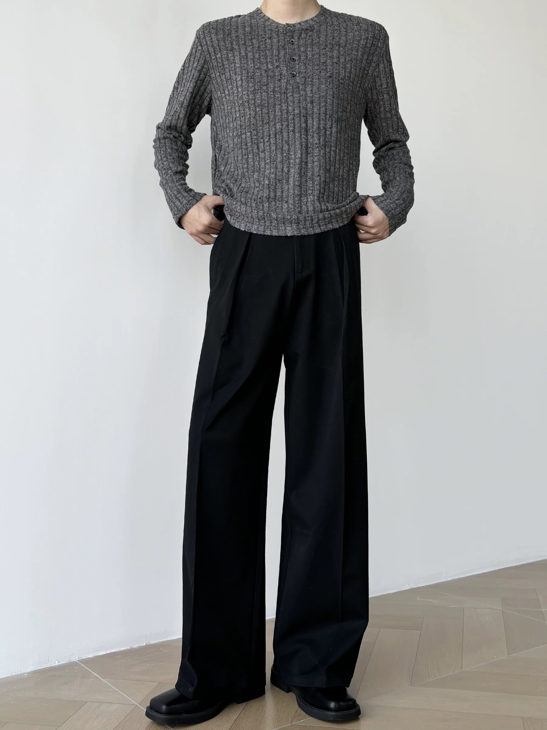 タックワイドパンツ【インタック】 | Wide Range