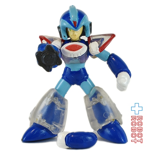 バンダイ ロックマン Xメガミッション1 フルカラークロス ロックマンX クリアアーマー PVCミニフィギュア