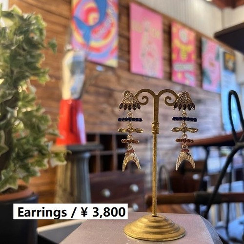 TOPANGA Jewelry　魚のしっぽピアス