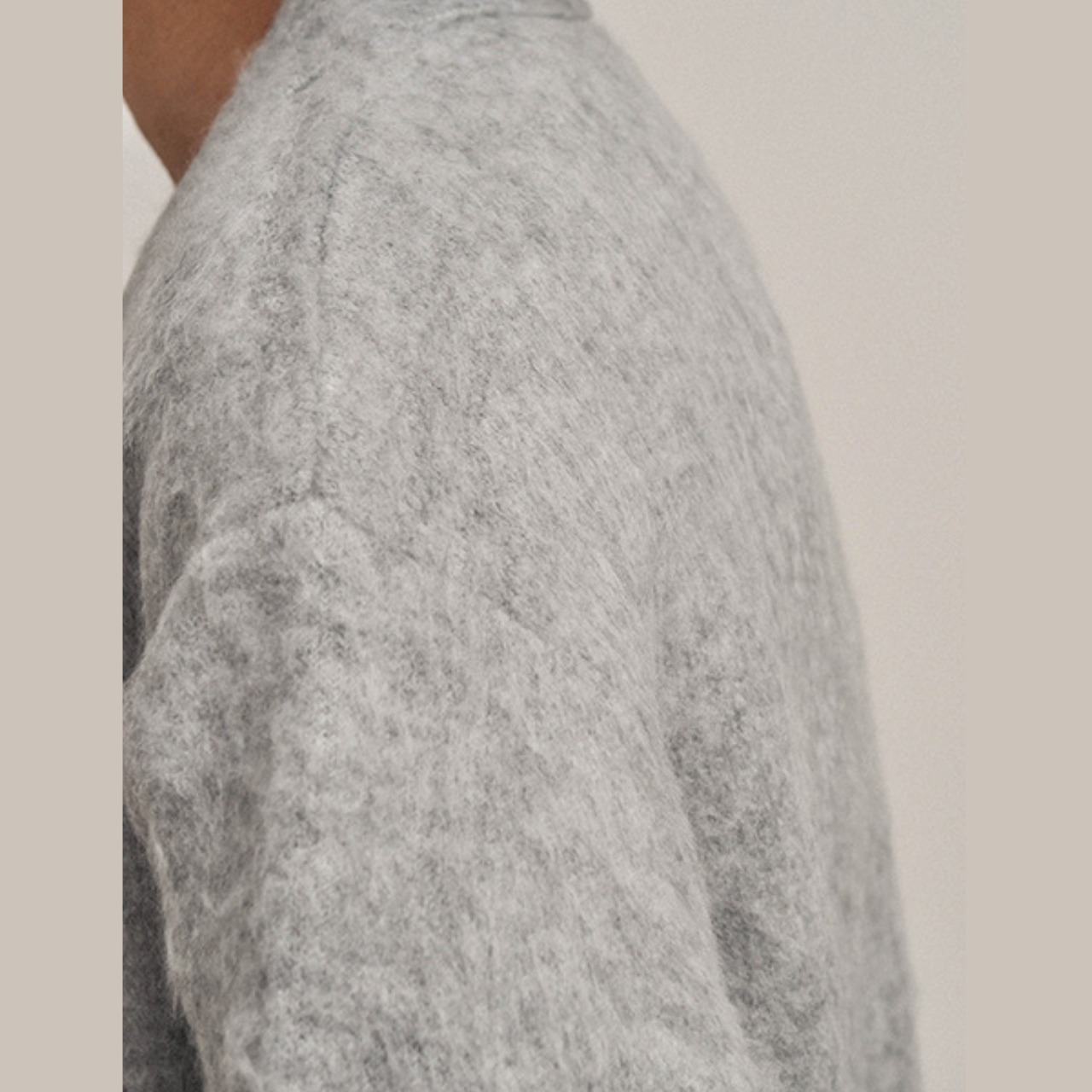 クラシックZIPカラーシャギーニット A2011 - 6