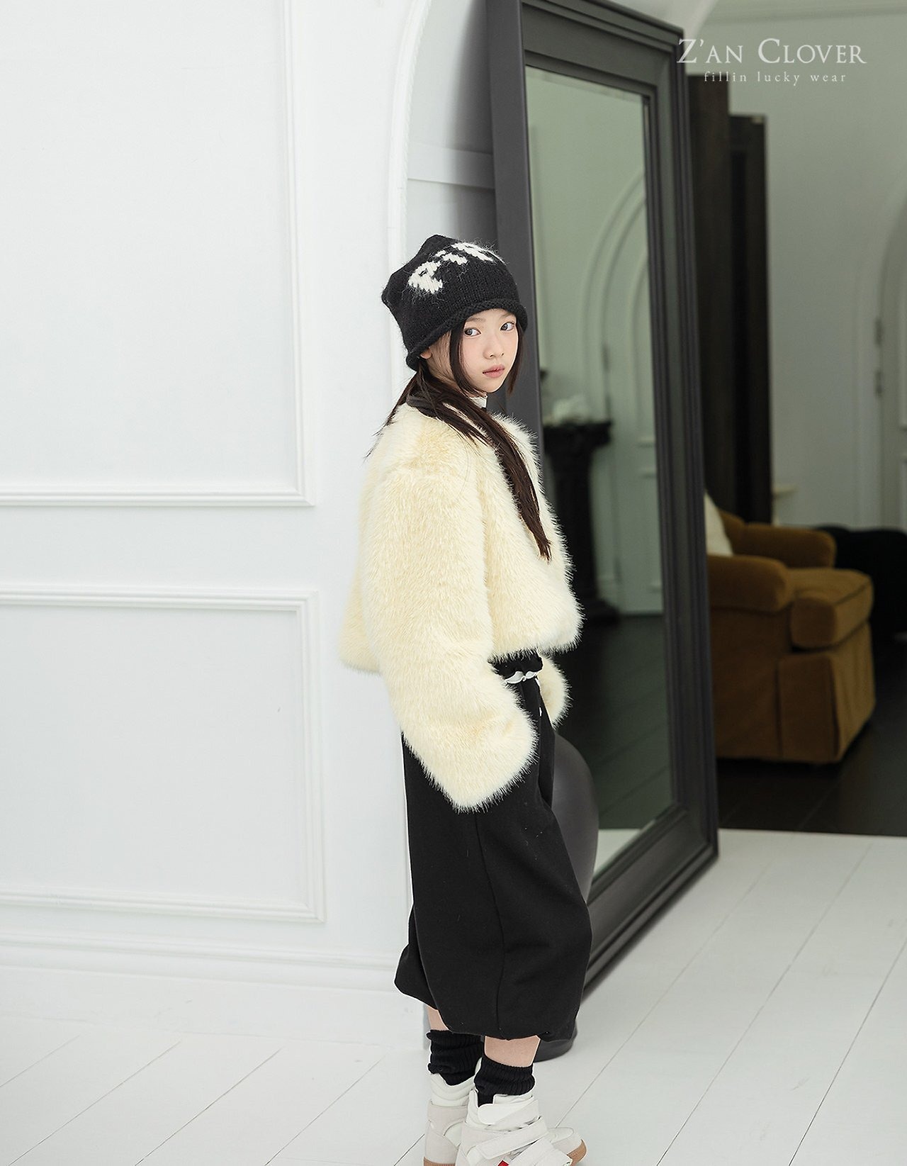 ZAN CLOVER［取寄］pipi knit beanie 26winter