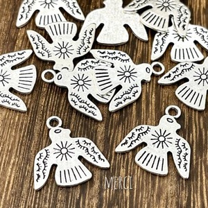 【4個】イーグルチャーム