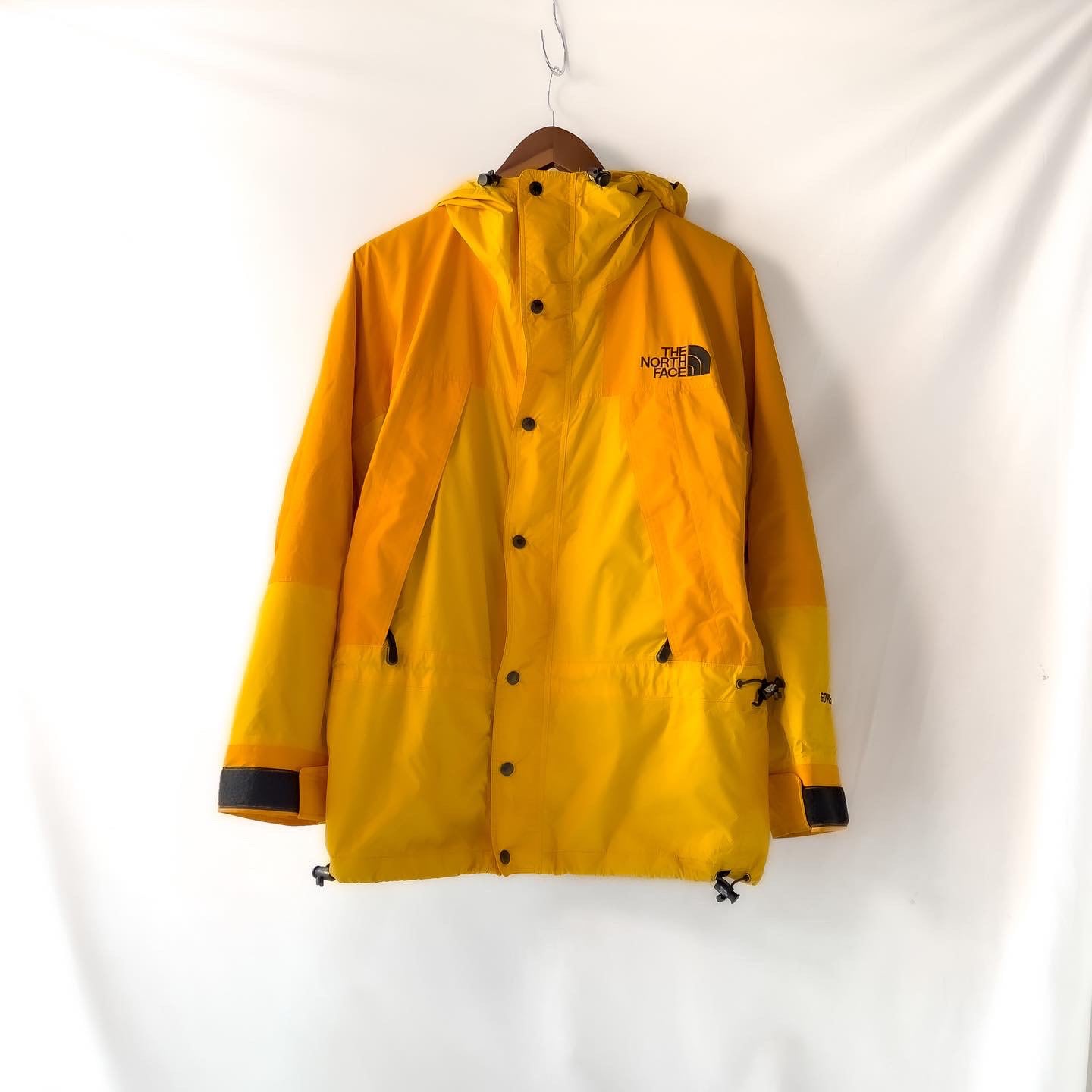 90s “THE NORTH FACE” mountain guide jacket Cheddar cheese color ...