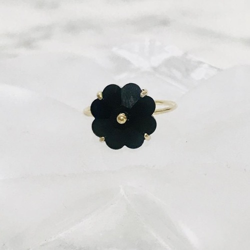 vintage swarovski flower ring #7 SWAY