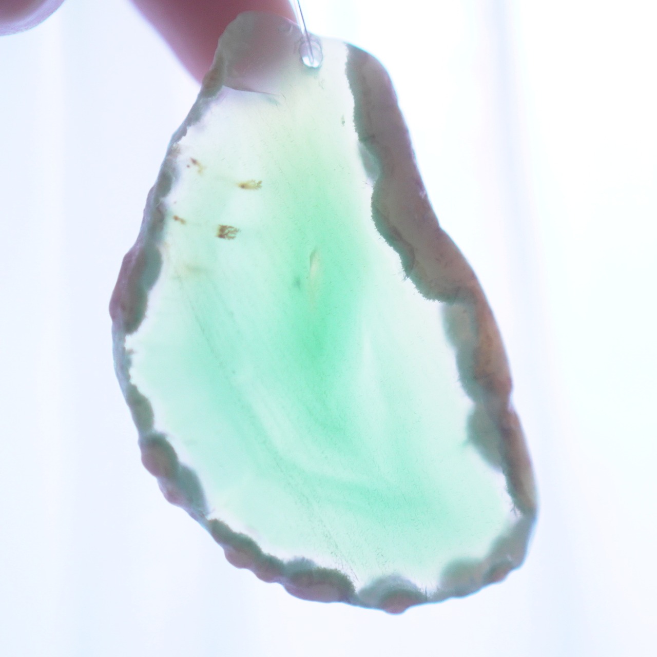 Clear Rainbow 07 - アゲートヒーリングチャイム / Agate Sun Catcher Wind Chime 269