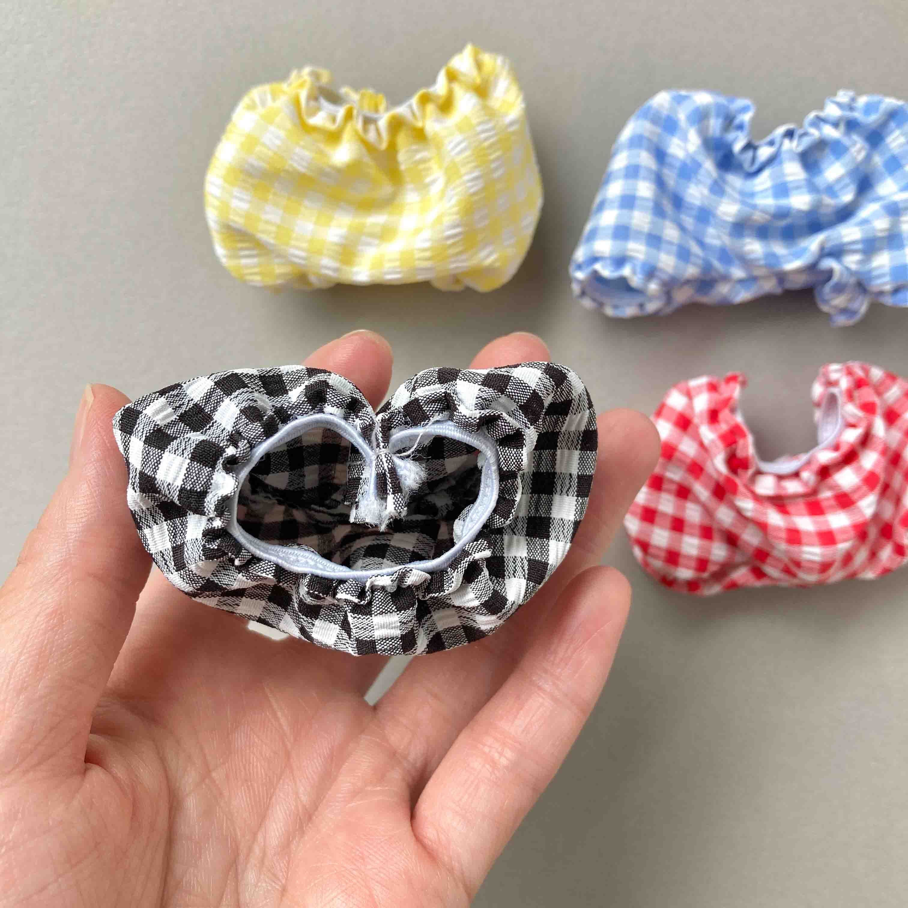 再入荷〉ミニチュア ギンガムチェックのかぼちゃパンツ | Dua