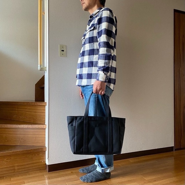 【全9色】「混合トート」通勤サイズ／倉敷帆布 8号帆布【受注制作】