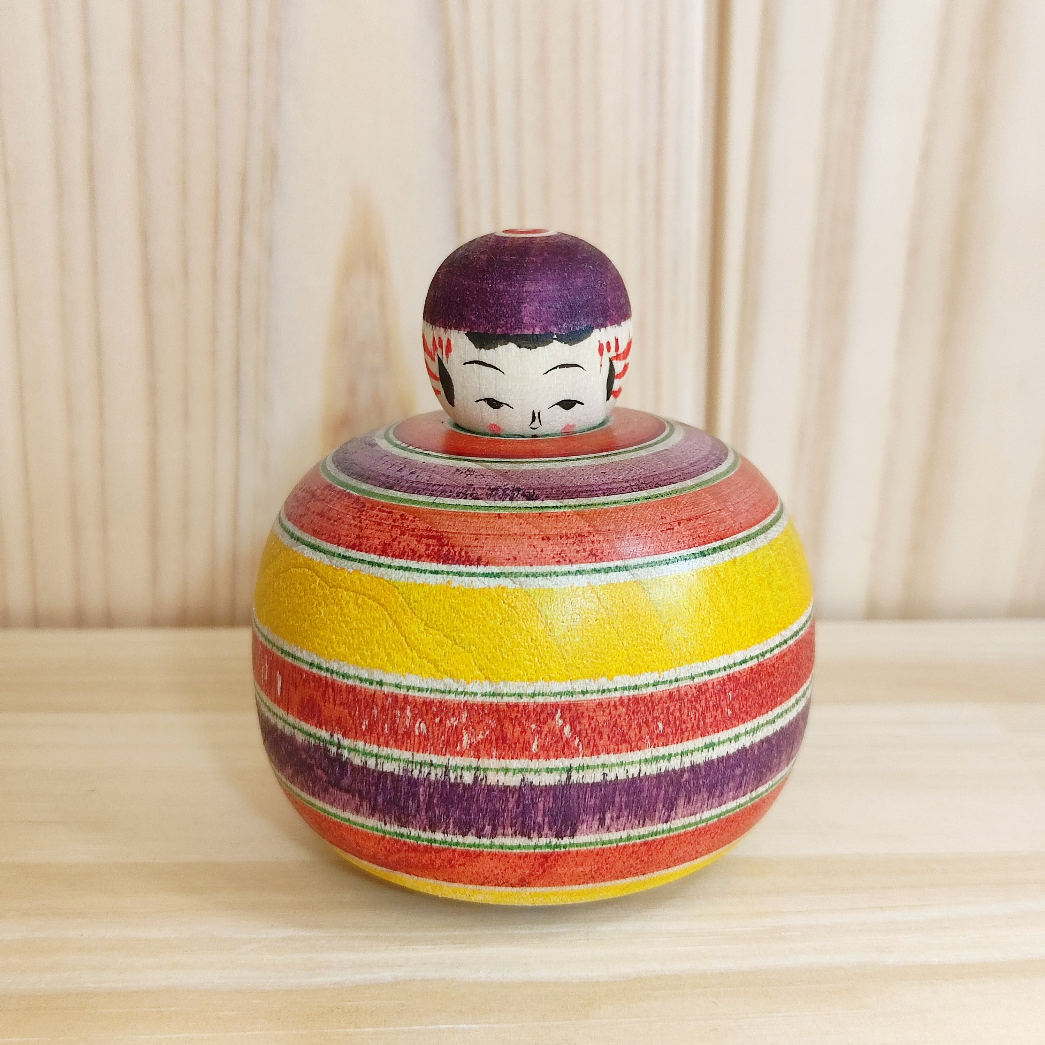 富塚由香工人：弥治郎系】2.3寸 えじこ ろくろ線：約7cm N10YT-1