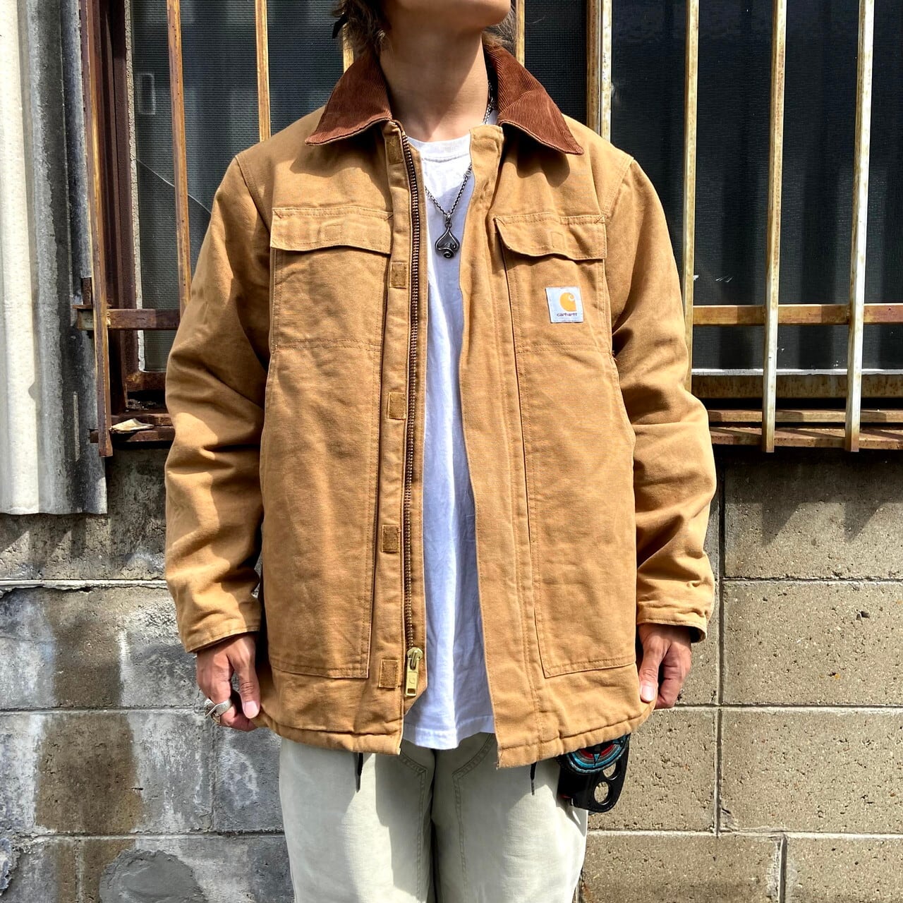 80年代 USA製 カーハート トラディショナルコート ワークジャケット  