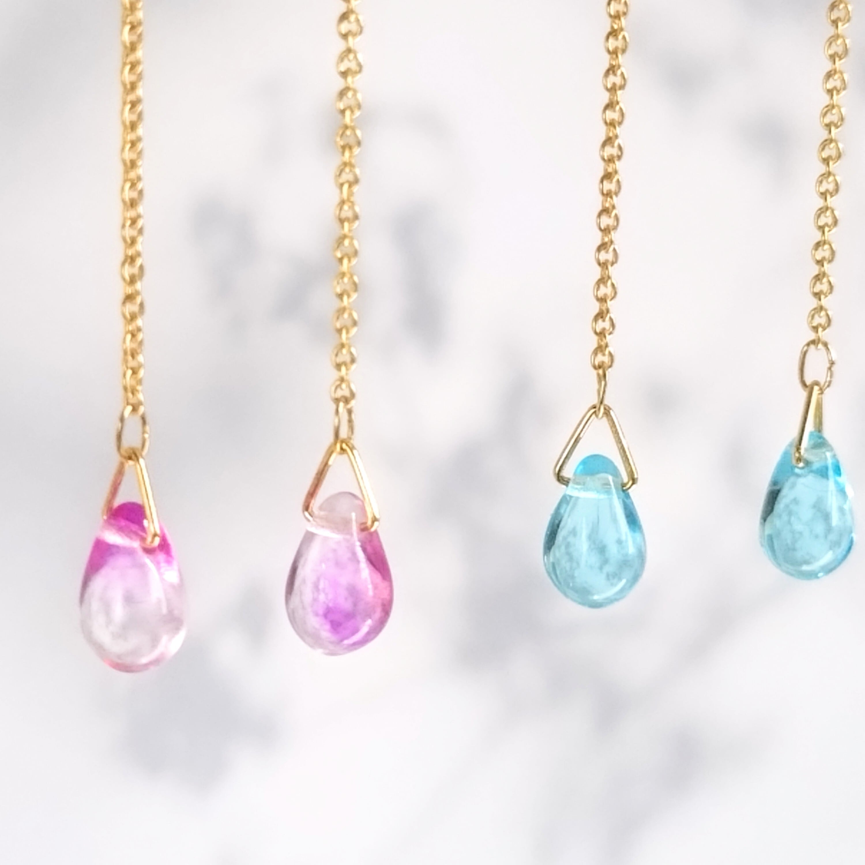 ちびさま専用◎手作りガラスのピアスとネックレス 11点おまとめ ちびさま専用◎手作りガラスのピアスとネックレス 11点おまとめ 【公式