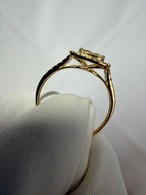 天然ダイヤモンド(0.5ct)リング/K18YG