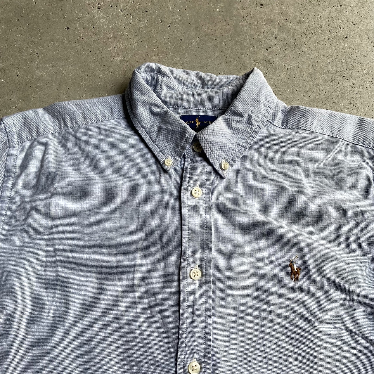 Ralph Lauren ラルフローレン ボタンダウン 長袖シャツ ボーイズ18 