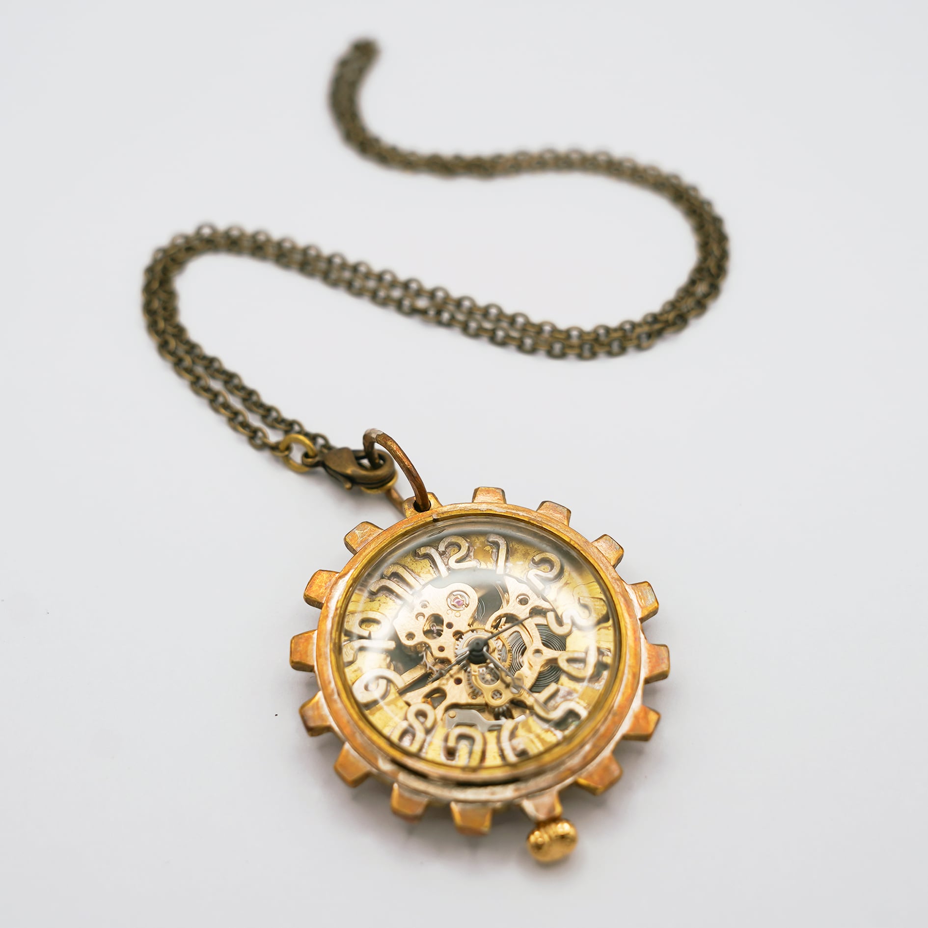 5000回公演記念・手巻き式懐中時計［時計作家Tegami×『ギア』コラボ