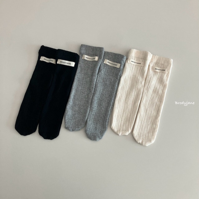 【取寄】brodyjane|jacquard socks|ジャカードソックス|FREE|baby