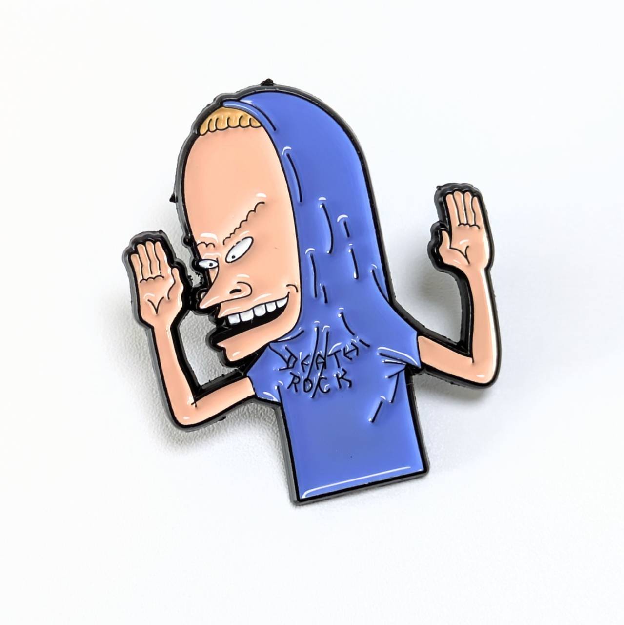 送料無料！ ★ピンズ PINS★ピンバッジ 【 Beavis and Butt-Head（ビーバスアンドバットヘッド）】 ビーバス/コーンホリオ〚アメリカン雑貨 アメトイ〛