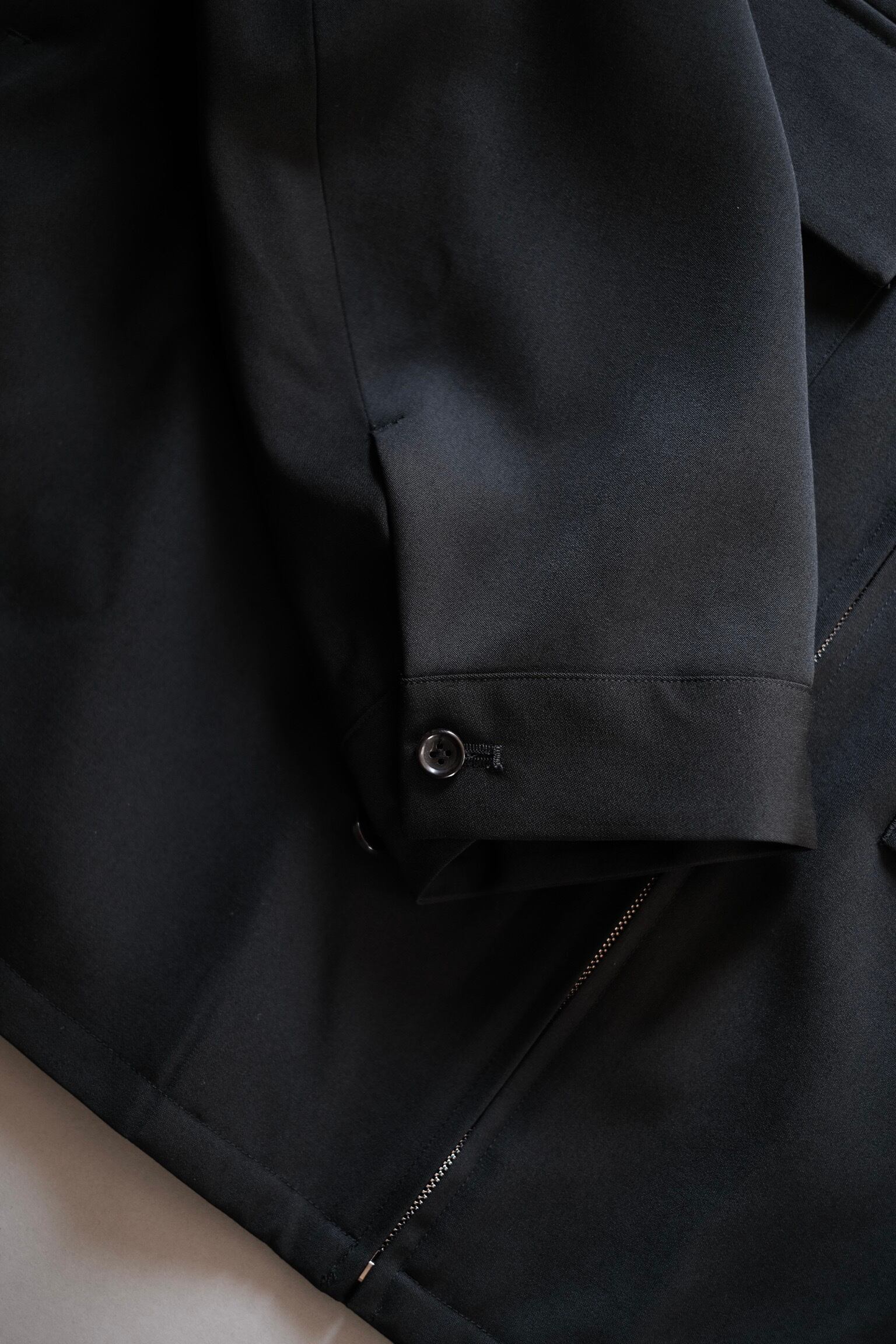 Graphpaper / Light Doeskin Stand Collar Jacket | LIVING