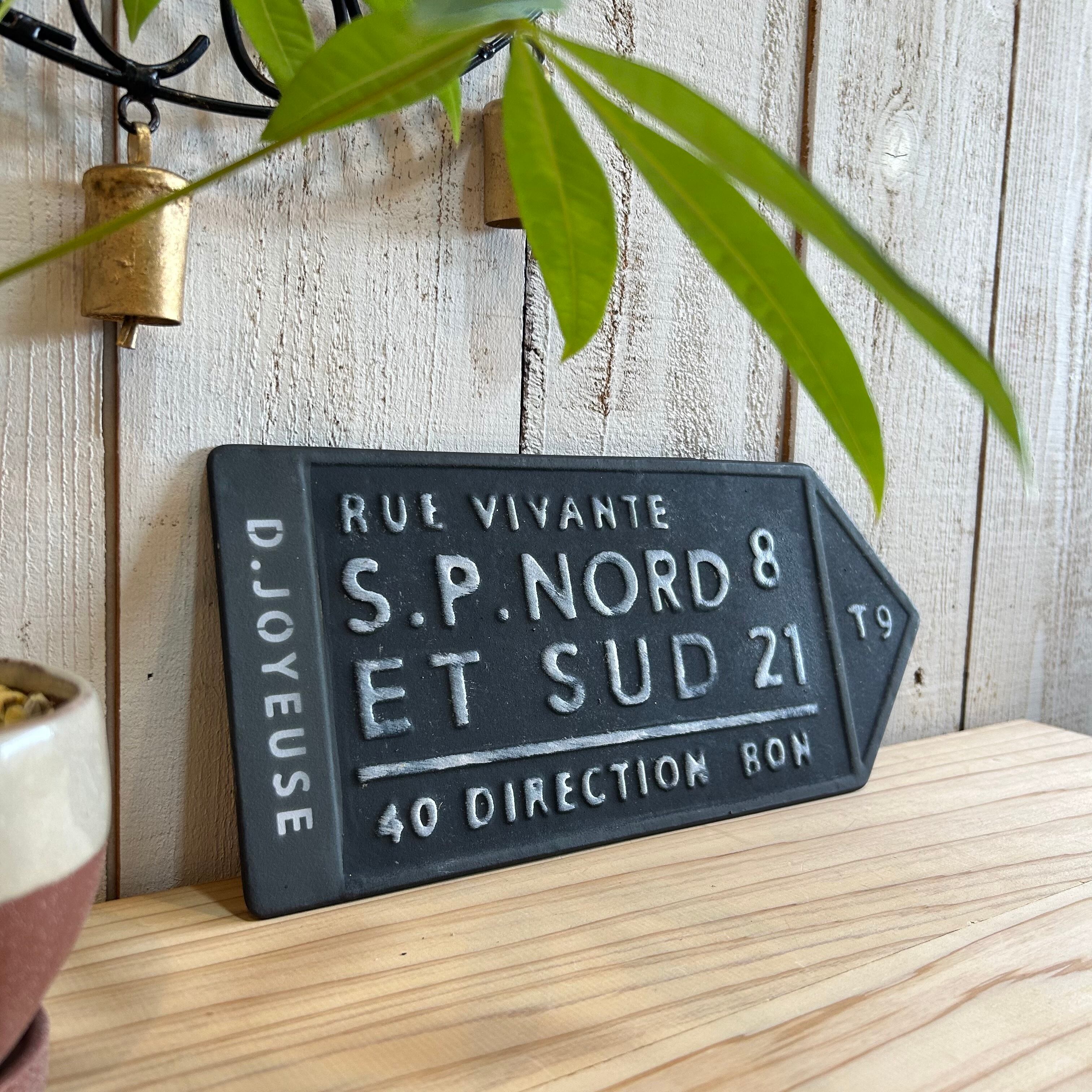 ガーデンプレート 壁飾り ルビバンプレート 看板サイン アンティーク調