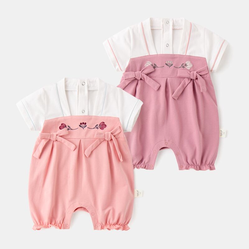 赤ちゃん韓服中国風ワンピース赤ちゃん古代ロンパース夏のドレス2020刺繍服スーパー妖精の女の子 Duduベイビー70817963912