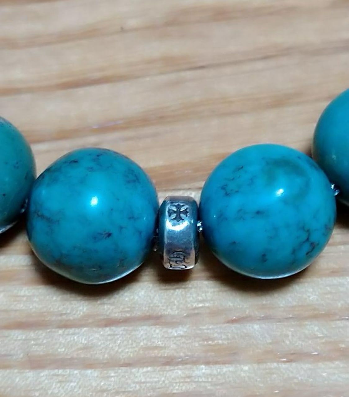 CHROME HEARTS クロムハーツ BEAD59 12mm ターコイズビーズ