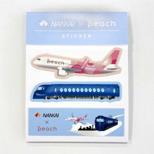 NANKAI×Peach ステッカーセット