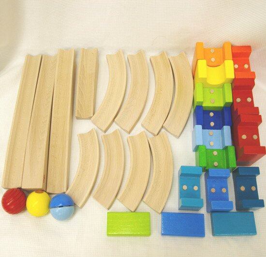 HABA社 ベビークーゲルバーン大（箱無し） HABA ハバ社 ベビークーゲルバーン 大 木のおもちゃ