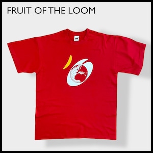 【FRUIT OF THE LOOM】Sodebo 両面プリント バックプリント ヨット Tシャツ 半袖 LARGE モロッコ製 us古着
