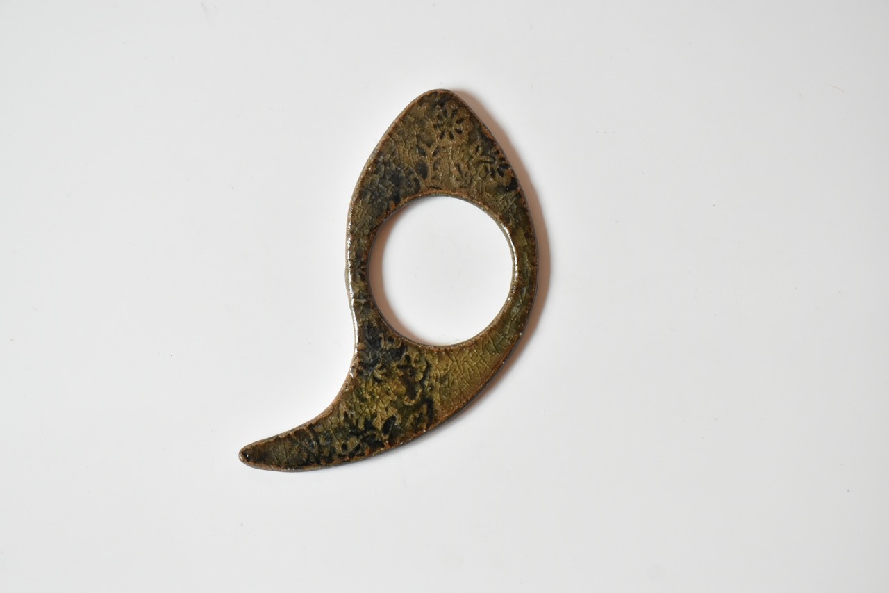 小代瑞穂窯 / 福田るい : チャプチャプ (茶漉し) #167