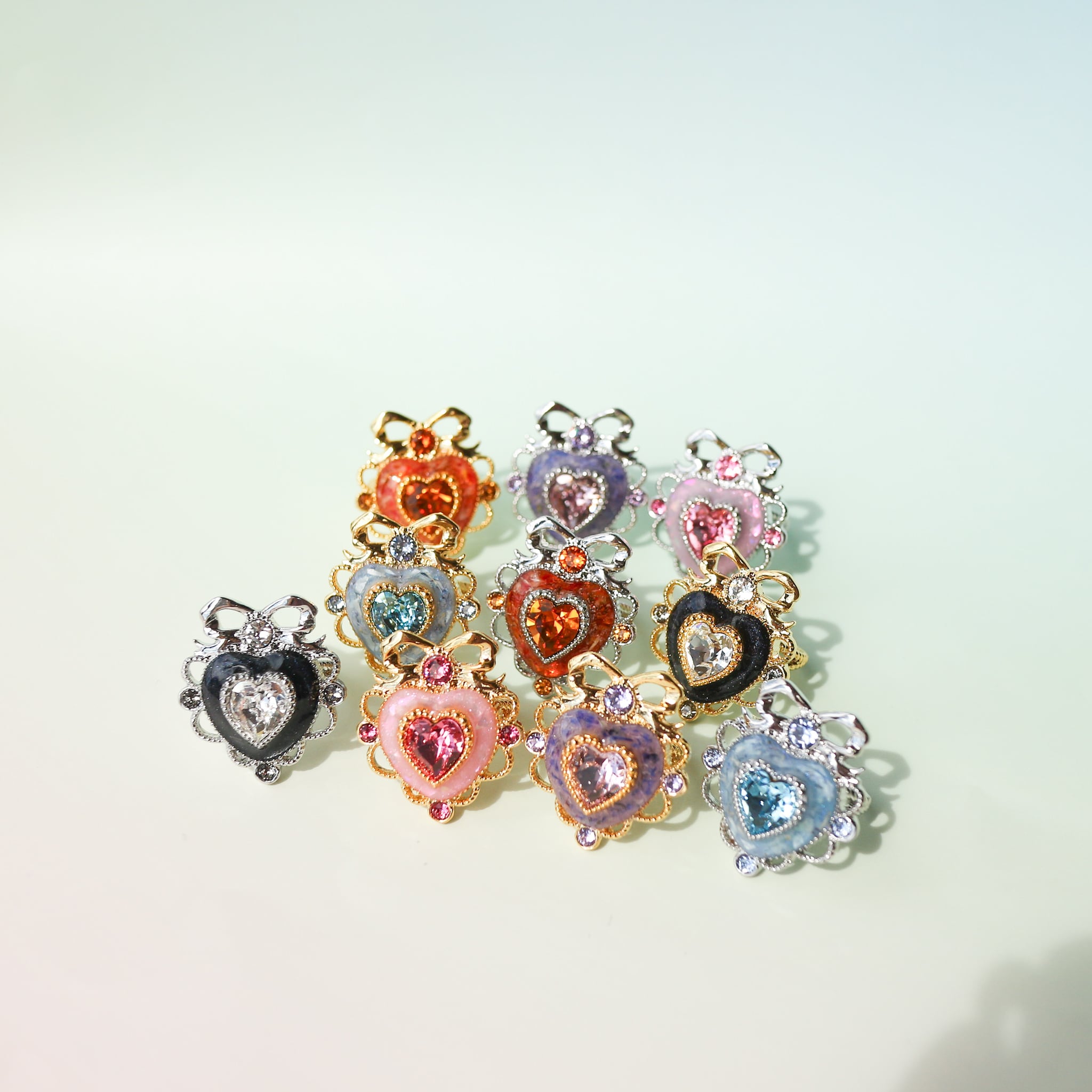 ハートフリルリボンリング（ピンク） | マルベリコ