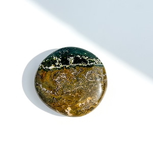 オーシャンジャスパー パームストーン62◇ Ocean Jasper ◇天然石・鉱物・パワーストーン・インテリア