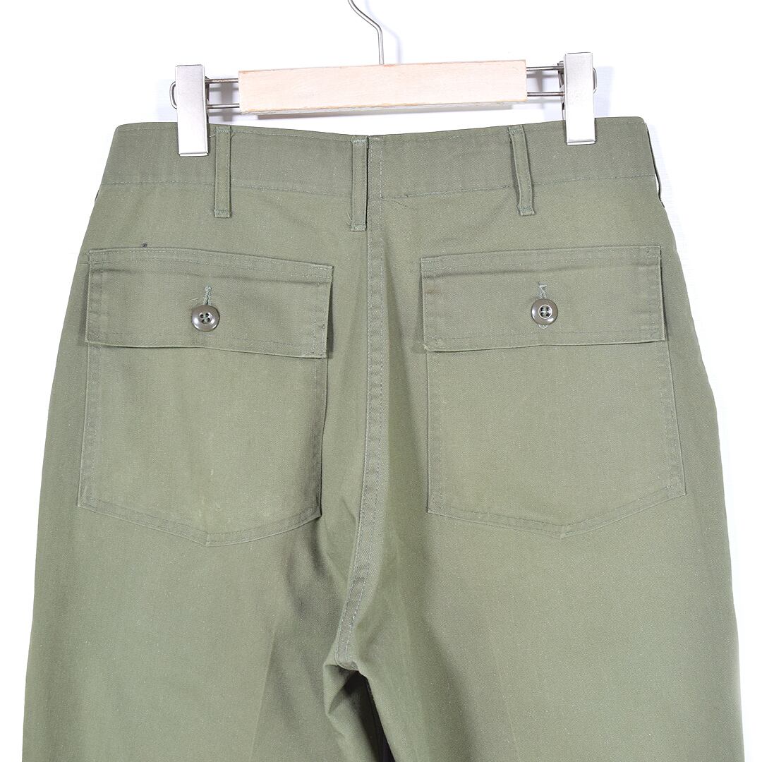 70s 小売業者 U.S.ARMY OG507 ベイカーパンツ ファティーグパンツ 米軍
