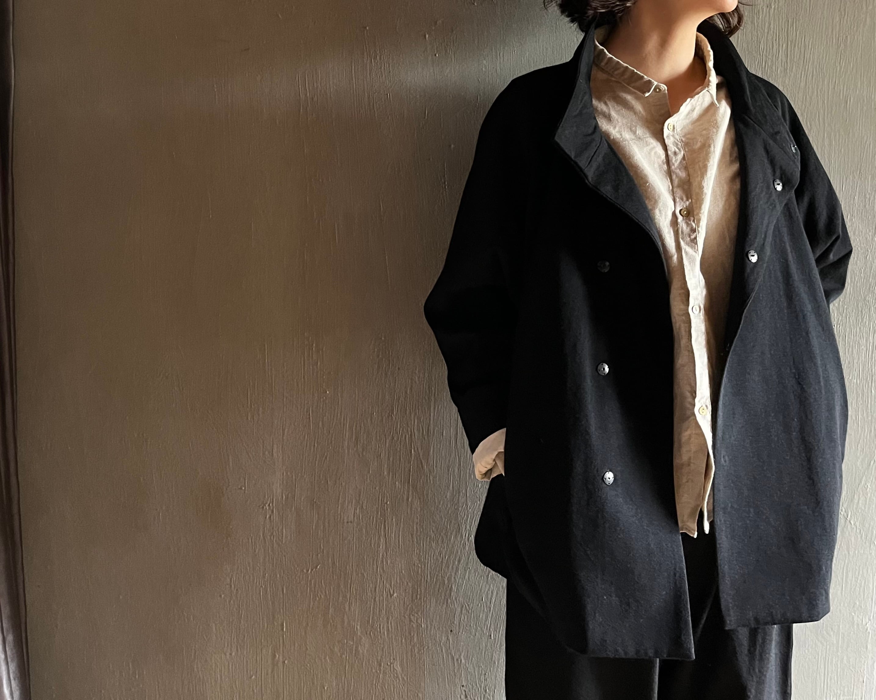 MITTAN|NMウールOCツイルジャケット 黒 JK-77