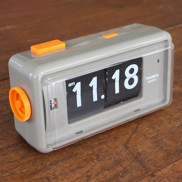 Twemco Radio Control Calendar Clock #RC-12A "White" ラジオコントロールカレンダークロック #RC-12A"ホワイト"