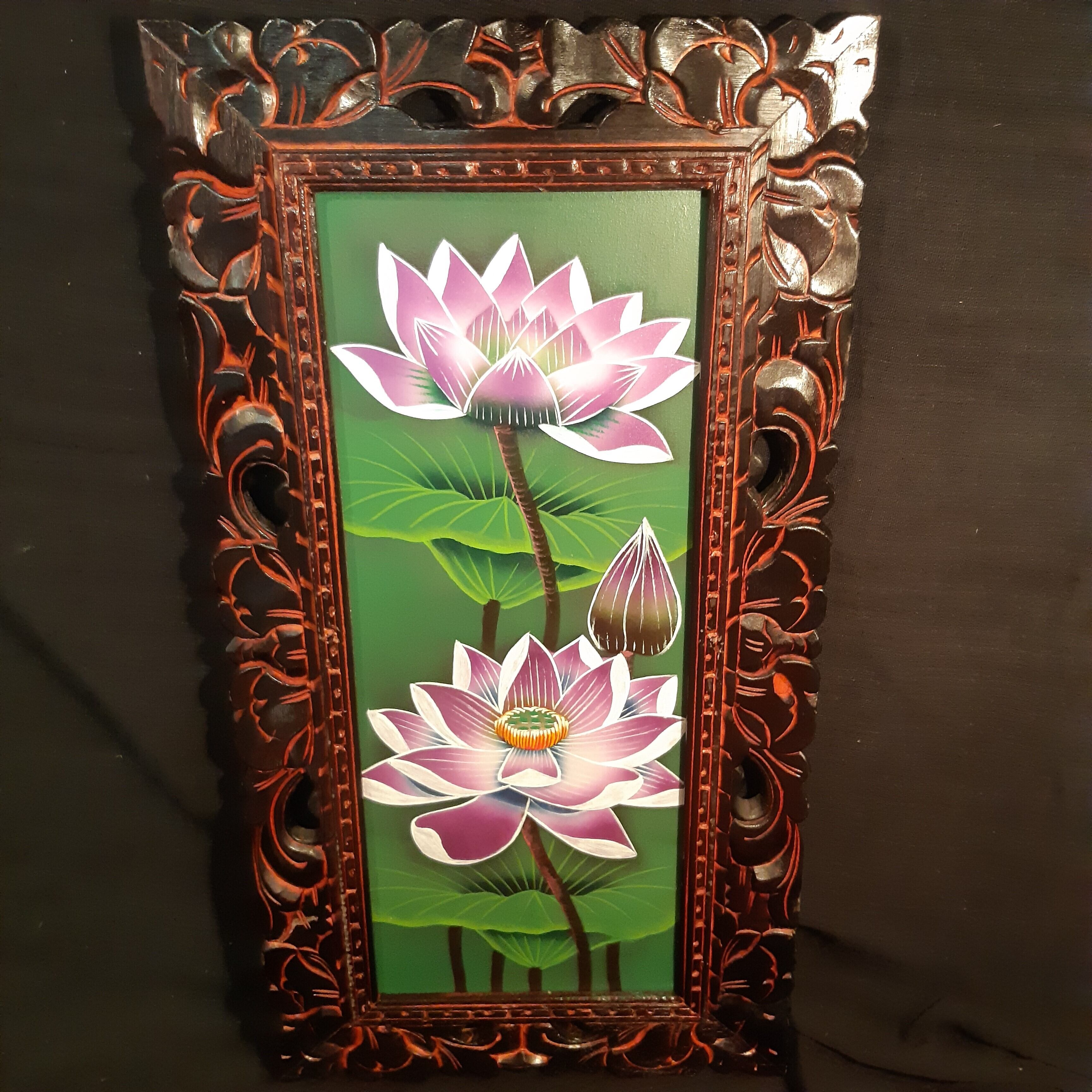 Taro Okamoto 抽象画 34/100 木製フレーム付き 抽象画 abstract – a