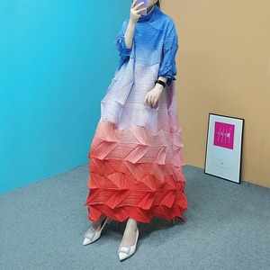 Colorful Gradient Dress / カラフル グラデーション ドレス ワンピース