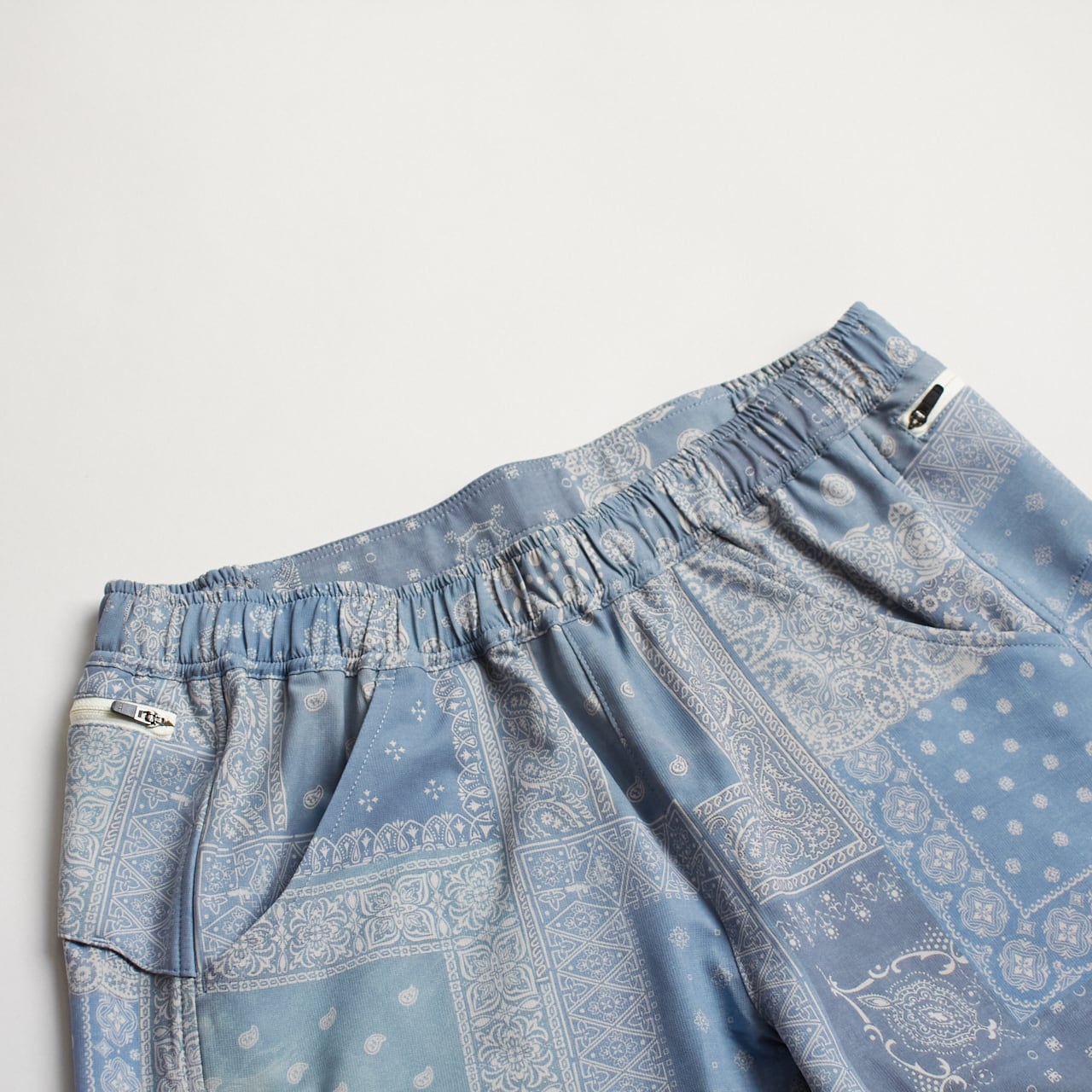ranor（ラナー）BANDANA MIDDLE SHORTS - S-BLU バンダナミドル