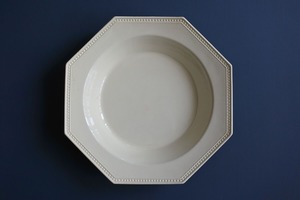 Early 20th C. Octagonal Deep Plate, Montereau D