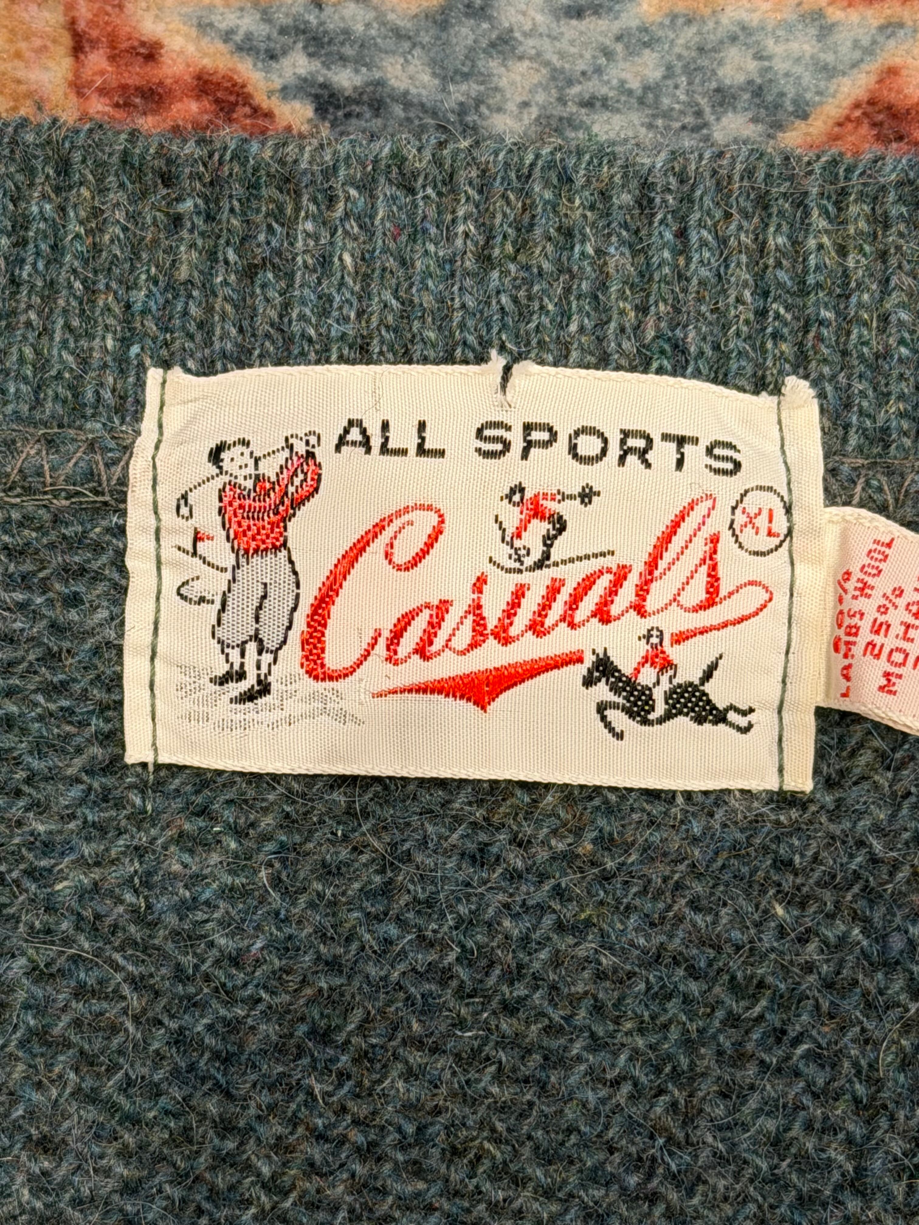 DEAD STOCK / Mohair Cardigan / 60s USA 】 デッドストック モヘア