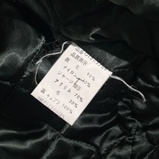 90s McGREGOR マックレガー 裏地キルティング 中綿 ウール フーデッド コート ジャケット M/ダークグリーン系 メンズ ビンテージ