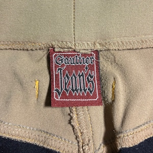 GAULTIER JEAN’S 2 tone switching stretch pants