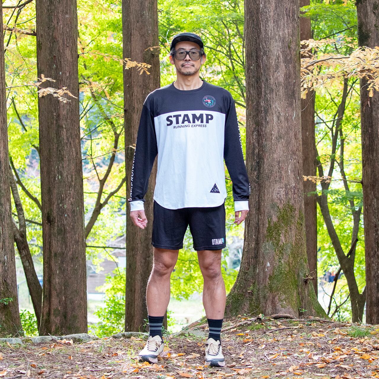 STAMP LONG SLEEVE TEE (RUNNING EXPRESS) | STAMP Run&Co
