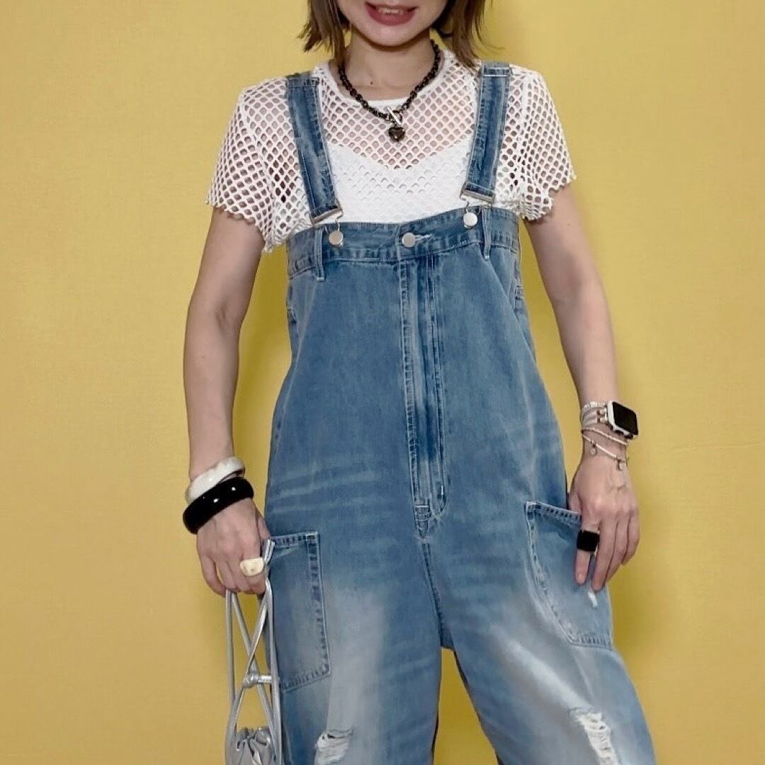 dulcamara ツイードサロペット よそいき オーバーオール ユニセックス